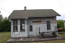 Historic train depot