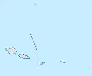 Afao is located in American Samoa