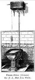 Lady's urinal by J. L. Mott Iron Works (1897)