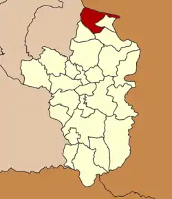 Districtlocation in Ubon Ratchathani province