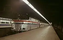 EMD FL9 #486 at the Grand Central Terminal in 1991.