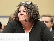 Amy Jo Hutchison testifying at the U.S. Congress