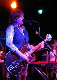 Ray performing in Asbury Park, New Jersey in 2012