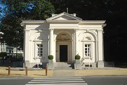 Former toll pavilion at the entrance of the Bois de la Cambre/Ter Kamerenbos