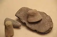 Ancient Neolithic Greece stone grinder.