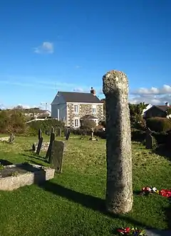 Fig. b10: the cross in Cury churchyard