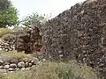 Remains of ancient wall in Farradiyya