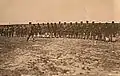 Soldiers of the 53rd Infantry Regiment after the award of the Cross of Valour during the Asia Minor Campaign