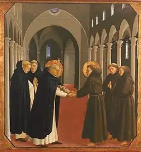 St Dominic Meets St Francis