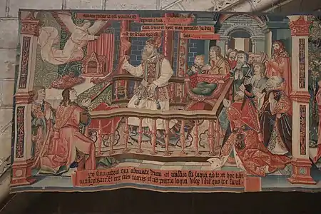 Tapestry - Scene from life of St. John the Baptist