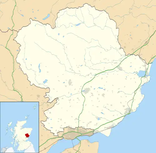 Murroes is located in Angus