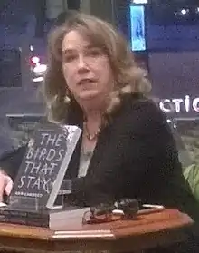 Ann Lambert at a book signing in Montreal in March 2019