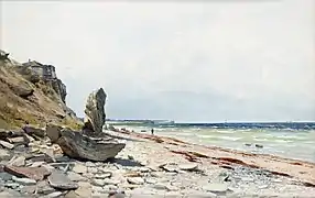 Högklint Cliff (Gotland,1891)