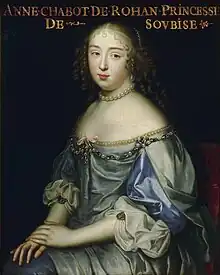 Anne de Rohan-Chabot (1648-1709), Princess of Soubise