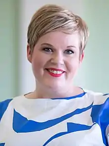 Annika Saarikko, chairwoman of the Centre Party