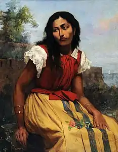 Young Woman Sitting