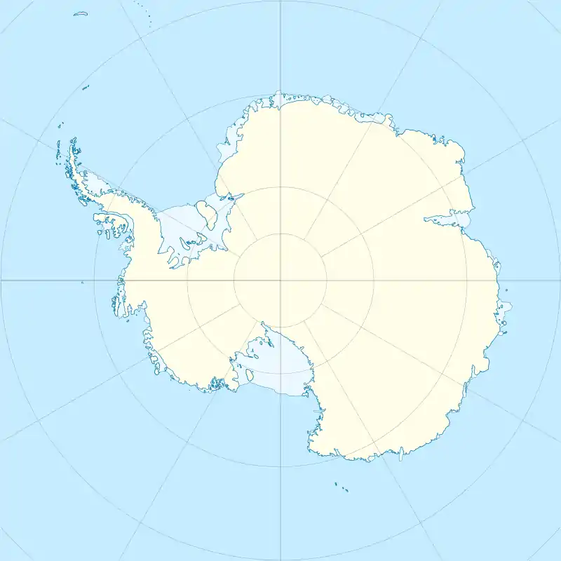 Thiébault Island is located in Antarctica