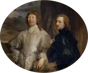 Anthony van Dyck, Self-portrait with Endymion Porter, c. 1635