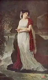 Portrait of Christine Boyer by Antoine-Jean Gros (1800)