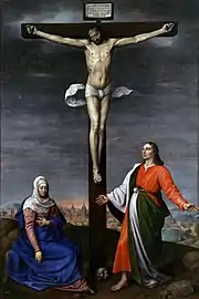 Calvary by Antonio Moro, 1573