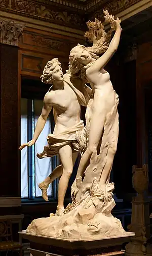 Apollo and Daphne (1622–1625) by Gian Lorenzo Bernini (Borghese Gallery)