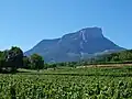 Le Granier and vineyards of Apremont.