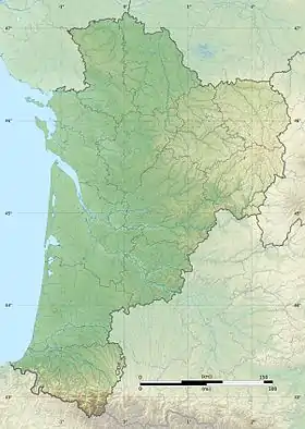 Gélise is located in Nouvelle-Aquitaine