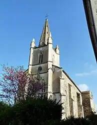 The church in Arçais