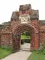 Tudor entrance to Fulham Palace kitchen garden