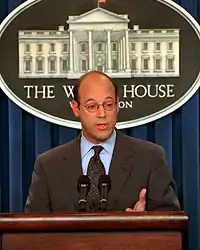 Ari Fleischer  White House Press Secretary for President George W. Bush  AB 1982