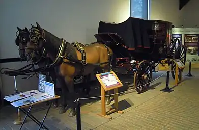 The State Chariot and Harness exhibit