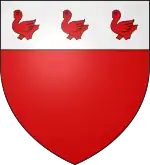 Arms of the Ursel family, current owners