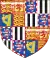 Arms of Alexander Mountbatten, Marquess of Carisbrooke(after 1917)