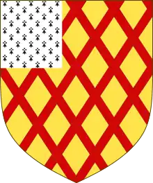 Arms of the Earl of Gainsborough