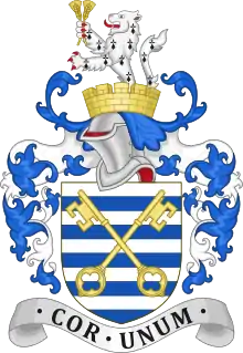 The Arms of the Soke of Peterborough County Council