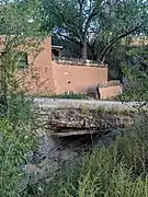 Arroyo Saiz old culvert near end of Armijo Street