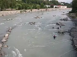 Arve River near Annemasse