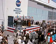 John Glenn honored by the President. February 1962