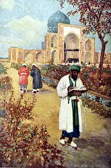 "At the Tomb of Omar Khayyam" by Jay Hambidge (1911).