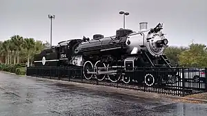 Atlantic Coast Line Railroad Locomotive No. 1504