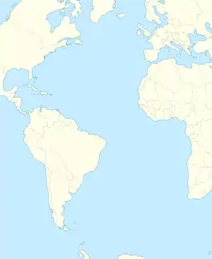 Eltanin impact is located in Atlantic Ocean