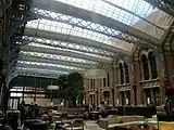 Atrium of St. Pancras Renaissance Hotel, formerly the taxi entry driveway to St. Pancras station