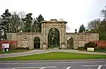 Entrance Screen and East and West Front Lodges to Attingham Park