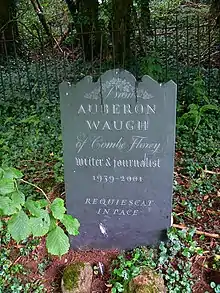 Auberon Waugh's grave