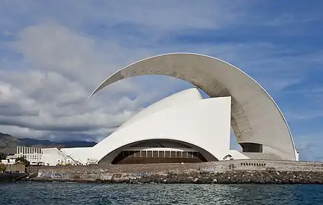 Auditorio de Tenerife, Canary Islands, Spain by Santiago Calatrava (2003)