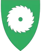 Coat of arms of Audnedal(1991-2019)