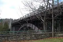 AuSable Chasm Bridge