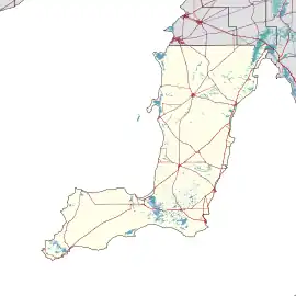 Clinton is located in Yorke Peninsula Council