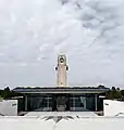 View of the Sir John Monash Center, looking towards the tower at the Villiers-Bretonneux Australian War Memorial, photographed in 2019