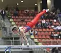 Performed by a young gymnast at the Austrian Future Cup 2018